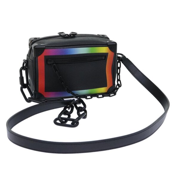 LOUIS VUITTON Taiga Rainbow Mini Soft Trunk Shoulder Bag - Picture 9 of 15